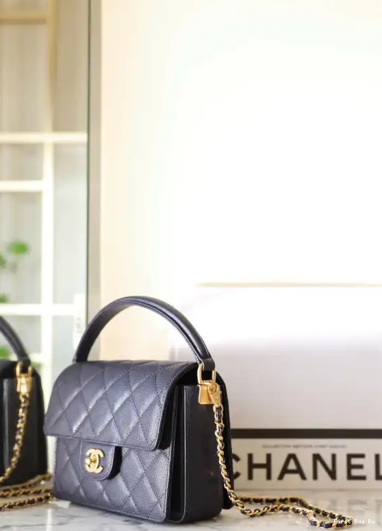 Firstbag Ru CHANEL BAG MEDIUM HANDLE FLAP WITH TOP 0524